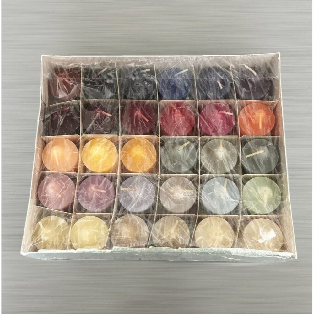 PartyLite 30 Anniversary Scented Votive Sampler CA030 Unused New Candles Variety